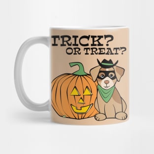 Halloween Dog Cowboy Bandit Mug